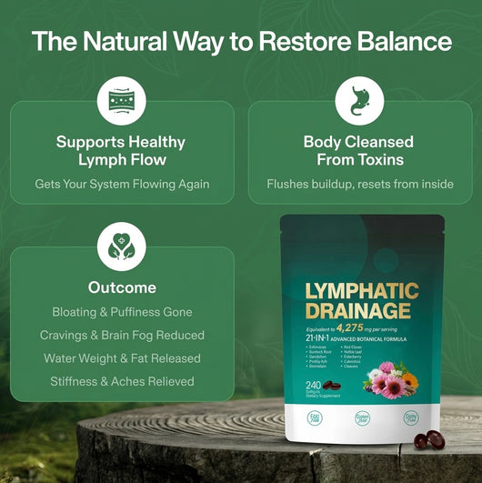 Lymphatic Drainage Softgels
