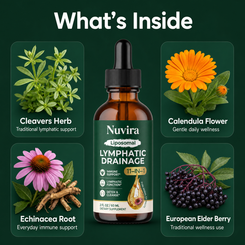 Nuvira Liposomal Lymphatic Drainage Drops